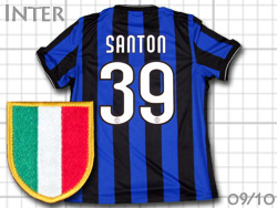 Inter 2009/2010 Home #39 SANTON@Ce@z[@3@_rhETg