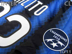 Inter Milan 2010-2011 Home #22 Diego MILITO@Champions league@Ce@z[@fBGSE~[g@`sIY[O