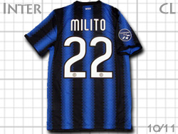 Inter Milan 2010-2011 Home #22 Diego MILITO@Champions league@Ce@z[@fBGSE~[g@`sIY[O
