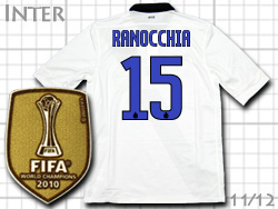 Inter 2011/2012 away #15 RANOCCHIA Nike@Ce@AEFC@mbLA@iCL