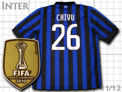 Inter 2011/2012 Home #26 CHIVU Nike@Ce@z[@NXeBAELu@iCL@419985