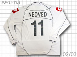 Juventus 2002-2003 Away SERIE A #11 NEDVED@xgX@AEFC@[Op@lhFh
