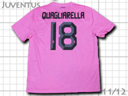 Juventus 2011/2012 Away #18 QUAGLIARELLA NIKE@xgX@AEFC@NAAb@iCL@419994