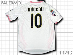 Palermo 2011/2012 Away #10 MICCOLI@p@AEFC@~bR