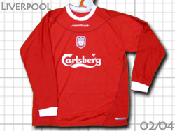 Liverpool 2002-2003-2004 Home　リバプール　ホーム