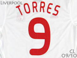 Liverpool 2009-2010 3rd #9 TORRES Champions League  ov[@T[h `sIY[O@tFihEg[X
