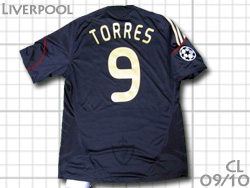 Liverpool 2009-2010 Away CL #9 TORRES tFihEg[X@ov[@AEFC@`sIY[O