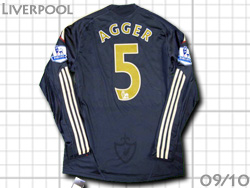 Liverpool 2009-2010 Away #5 AGGER@ov[@AEFC@AbK[