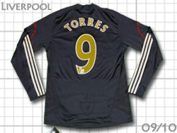 Liverpool 2009-2010 Away #9 Torres@tFihEg[X@ov[@AEFC