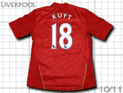 Liverpool 2010-2011 Home #18 KUYT　リバプール　ホーム　デレク・カイト