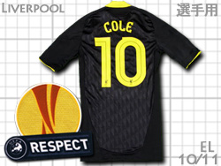 Liverpool adidas 2010/2011 3rd Players' model FORMOTION #210 COLE EUROPA LEAGUE@ov[@T[h@Ip@tH[[V@W[ER[@[bp[O@AfB_X p96666