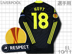 Liverpool adidas 2010/2011 3rd Players' model FORMOTION #18 KUYT EUROPA LEAGUE@ov[@T[h@Ip@tH[[V@fNEJCg@[bp[O@AfB_X p96672