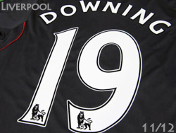 Liverpool adidas 2011/2012 Away #19 DOWNING　リバプール　アウェイ　ダウニング　アディダス v13870