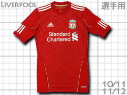 Liverpool adidas 2011/2012 Home Techfit Authentic　リバプール　ホーム　アディダス　テックフィット　オーセンティック　P96687