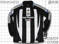 Newcastle United 2007-2009 Home Players' Issue ニューキャッスル　選手用
