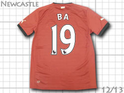 Newcastle united Away 12/13 #19 BA Puma　ニューキャッスルユナイテッド　アウェイ　デンバ・バ　プーマ