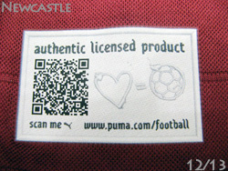 Newcastle united Away 12/13 Puma　ニューキャッスルユナイテッド　アウェイ　プーマ