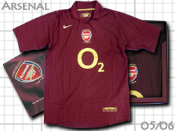 Arsenal 2005/2006 Highbury last-model Limited edition Home Nike　アーセナル　ホーム　ハイバリー・ラストモデル　限定3000着　ナイキ　195585
