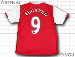 Arsenal 2007-2008 EDUARDO #9 エドゥアルド