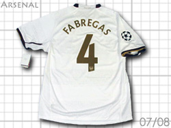 arsenal 2007-2008　FABREGAS　CL
