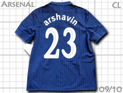 Arsenal 2009-2010 Away CL #23 ARSHAVIN　アーセナル　アウェイ　アルシャビン　チャンピオンズリーグ
