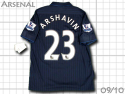Arsenal 2009-2010 Away #23 ARSHAVIN　アーセナル　アウェイ　アルシャビン