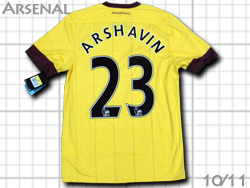 Arsenal 2010-2011 Away #23 ARSHAVIN アーセナル　アウェイ　アルシャビン