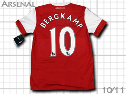 Arsenal 2010-2011 Home #10 BERGKAMP アーセナル　ホーム デニス・ベルカンプ