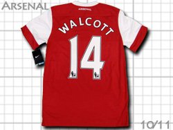 Arsenal 2010-2011 Home #14 WALCOTT アーセナル　ホーム ウォルコット