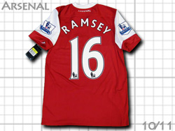 Arsenal 2010-2011 Home #16 RAMSEY アーセナル　ホーム アーロン・ラムジー