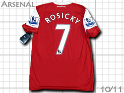 Arsenal 2010-2011 Home #7 ROSICKY アーセナル　ホーム ロシツキー