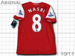 Arsenal 2010-2011 Home #8 NASRI アーセナル　ホーム ナスリ