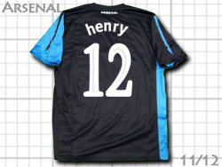 Arsenal 2011-2012 Away 125-year #12 HENRY　アーセナル　アウェイ　125周年　ティエリ・アンリ　423983