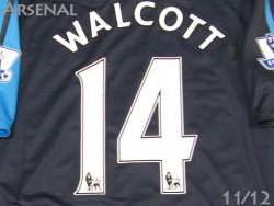 Arsenal 2011-2012 Away 125-year #14 WALCOTT　アーセナル　アウェイ　125周年　ウォルコット　423983