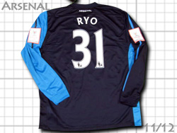Arsenal 2011-2012 Away #31 Ryo Miyaichi 125-year Emirates cup　アーセナル　125周年　エミレーツカップ　423984