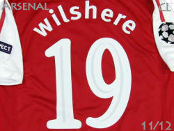 Arsenal 2010/2011 Champions League #19 WILSHERE　アーセナル　チャンピオンズリーグ　ウィルシャー