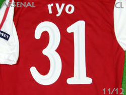 Arsenal 2011-2012 Home 125-year #31 ryo　アーセナル　ホーム　125周年 宮市亮　チャンピオンズリーグ　423980