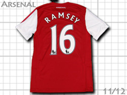Arsenal 2011-2012 Home 125-year #16 RAMSEY　アーセナル　ホーム　125周年　アーロン・ラムゼー　423980