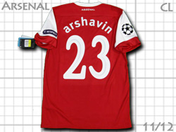 Arsenal 2011-2012 Home 125-year #23 ARSHAVIN UEFA champions league　アーセナル　ホーム　125周年　アルシャビン　チャンピオンズリーグ　423980