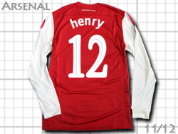Arsenal 2011-2012 Home 125-year #12 Henry　アーセナル　ホーム　125周年 ティエリ・アンリ　チャンピオンズリーグ　423981