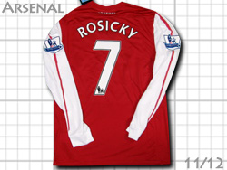 Arsenal 2011-2012 Home 125-year #7 ROSICKY　アーセナル　ホーム　125周年　423981