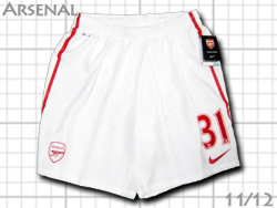 Arsenal 2011-2012 Home 125-year Pants #31 RYO　アーセナル　ホーム用パンツ　宮市亮　125周年　423985