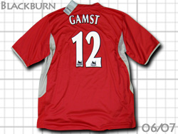 Blackburn 2006-2007 away #12 GAMST PEDERSEN ブラックバーン ガムスト･ペデルセン