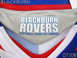 Blackburn Rovers 2007-2008 Home　ブラックバーン・ローバーズ　ホーム