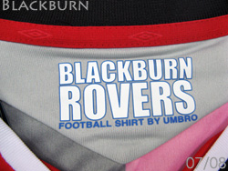 Blackburn Rovers 2007-2008 Away　ブラックバーン・ローバーズ　アウェイ