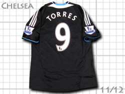 Chelsea 2011/2012 Away　adidas #9 TORRES　チェルシー　アウェイ　フェルナンド・トーレス　アディダス