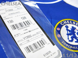 Chelsea 2011/2012 Home　Kids　adidas　チェルシー　ホーム　子供用　アディダス v13922
