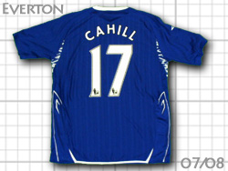 Everton FC 2007-2008 #17 CAHILL@Go[g@J[q