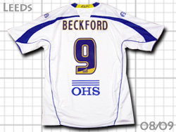 Leeds United 2008-2009 Home #9 BECKFORD@[YEiCebh@z[@xbNtH[h