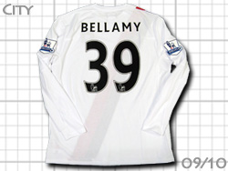Manchester City 2009-2010 3rd #39 BELLAMY@}`FX^[VeB@T[h@x~[